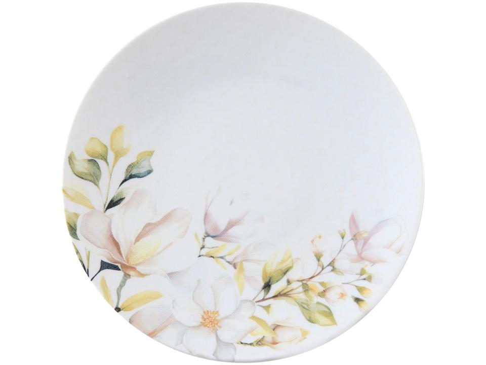 Aparelho de Jantar e Chá 20 Peças Tramontina Redondo de Porcelana Branco Magnólia 96589034 - 6