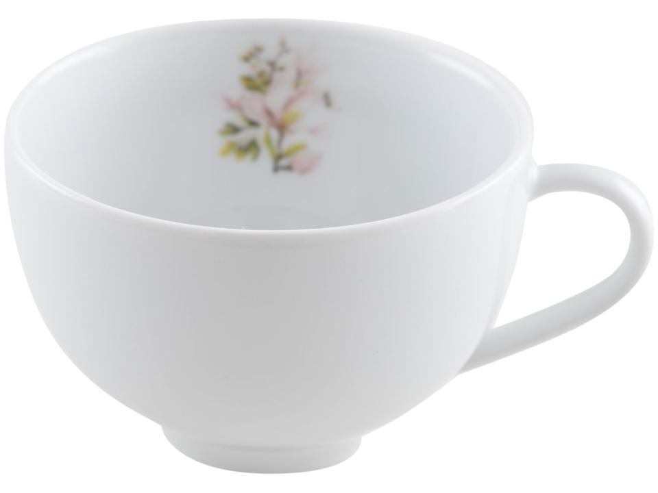 Aparelho de Jantar e Chá 20 Peças Tramontina Redondo de Porcelana Branco Magnólia 96589034 - 13