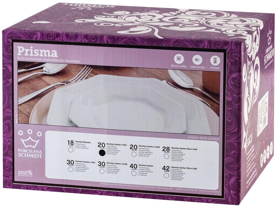 Aparelho de Jantar em Porcelana 20 Peças - 15