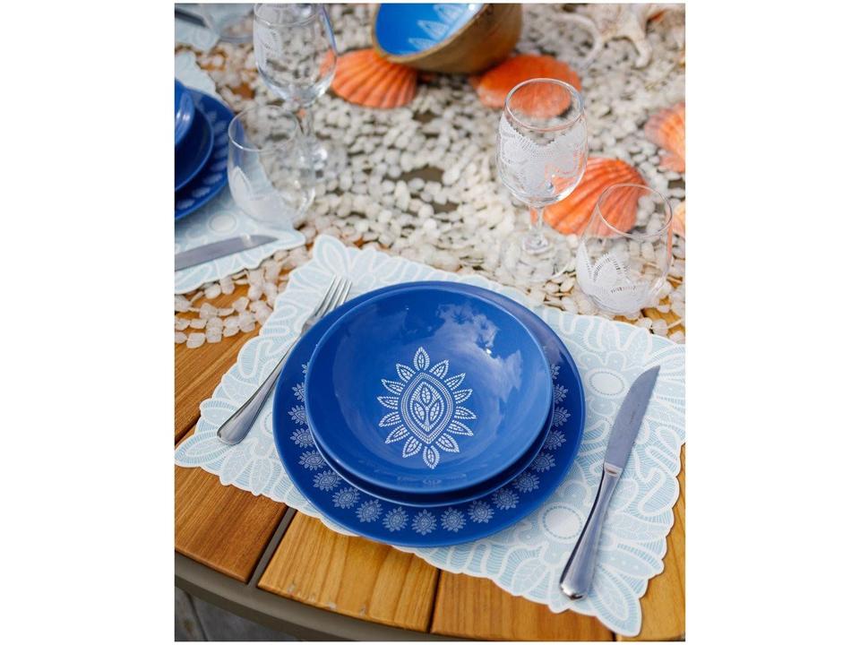 Aparelho de Jantar Mandacaru Martha Medeiros Céu 12 Peças - 3