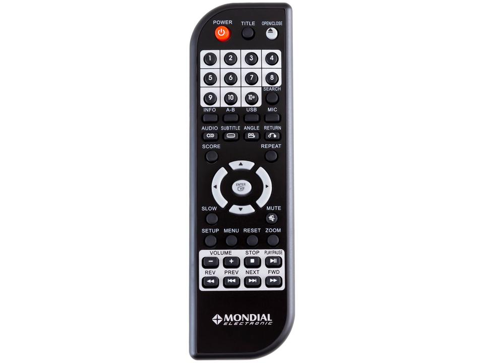 Aparelho de Karaokê DVD Player Mondial D-20 - 7