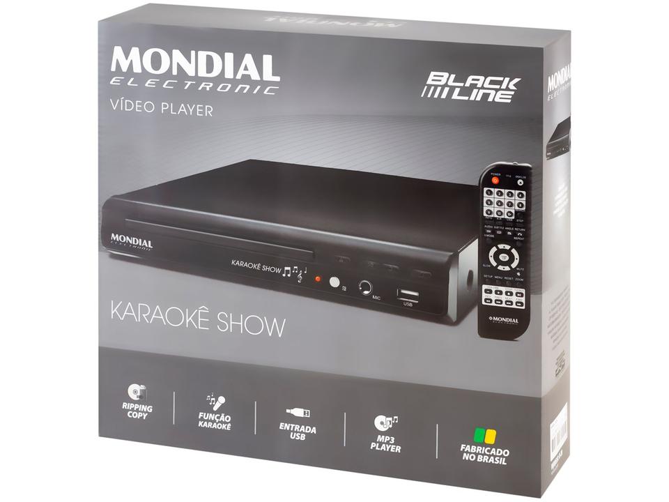 Aparelho de Karaokê DVD Player Mondial D-20 - 10