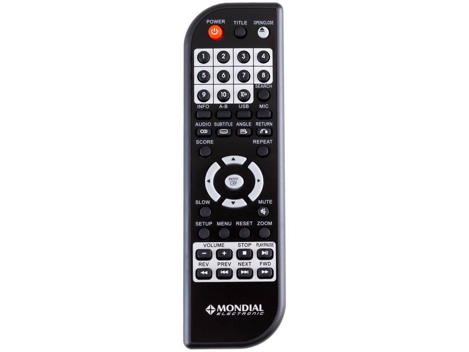 Aparelho de Karaokê DVD Player Mondial D-20 - 7