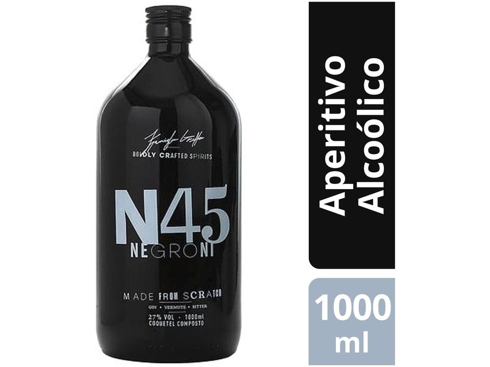 Aperitivo N45 Negroni Frutado e Herbal 1000ml - 1