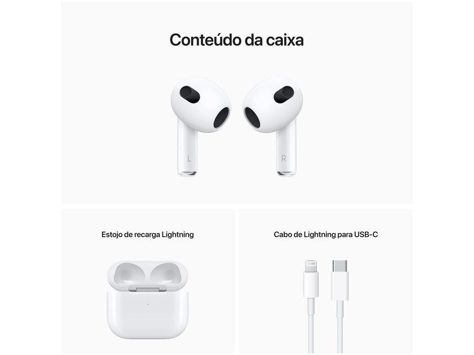 Apple Airpods (3ª geração) com Estojo de Recarga - 6