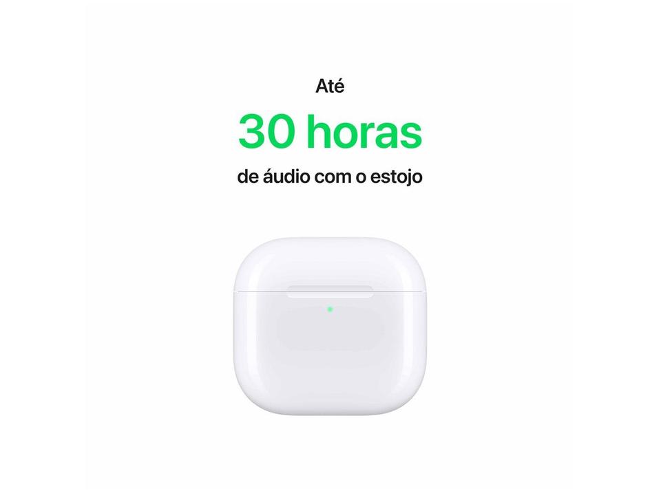 Apple AirPods 4 com Cancelamento Ativo de Ruído - 6