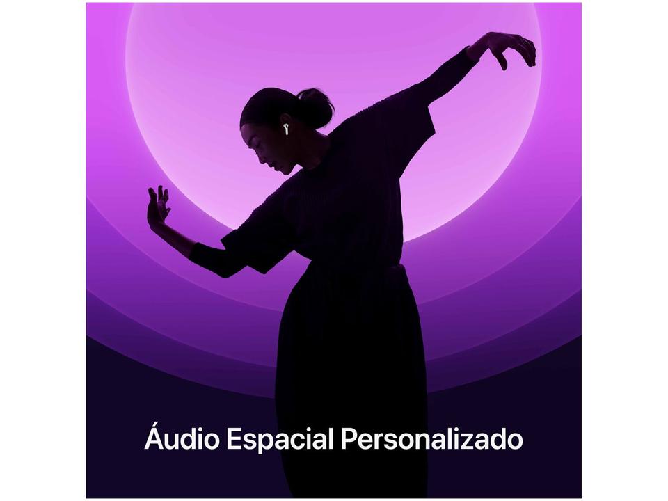 Apple AirPods 4 com Cancelamento Ativo de Ruído - 4