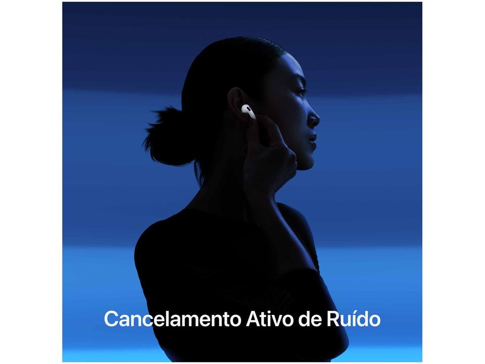 Apple AirPods 4 com Cancelamento Ativo de Ruído - 2