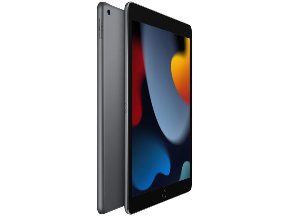 Apple iPad 9ª Geração A13 Bionic 10,2” - Wi-Fi + Cellular 64GB Cinza Espacial - 1