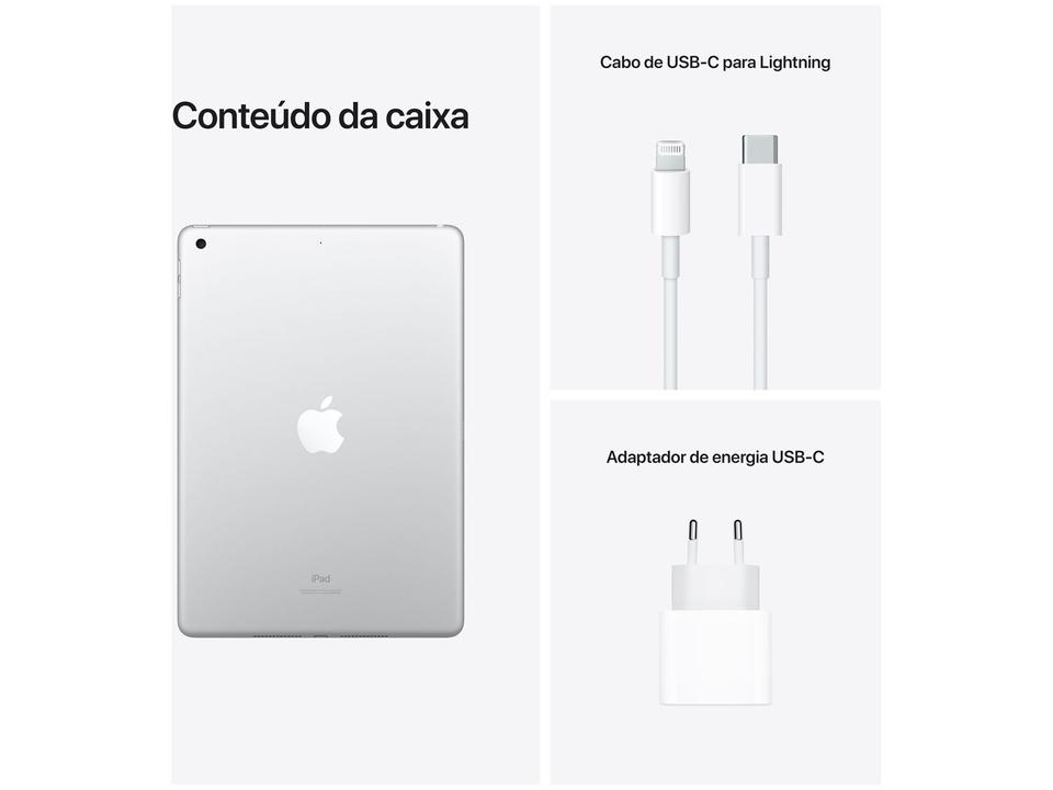Apple iPad 9ª Geração A13 Bionic 10,2” Wi-Fi 64GB - 8