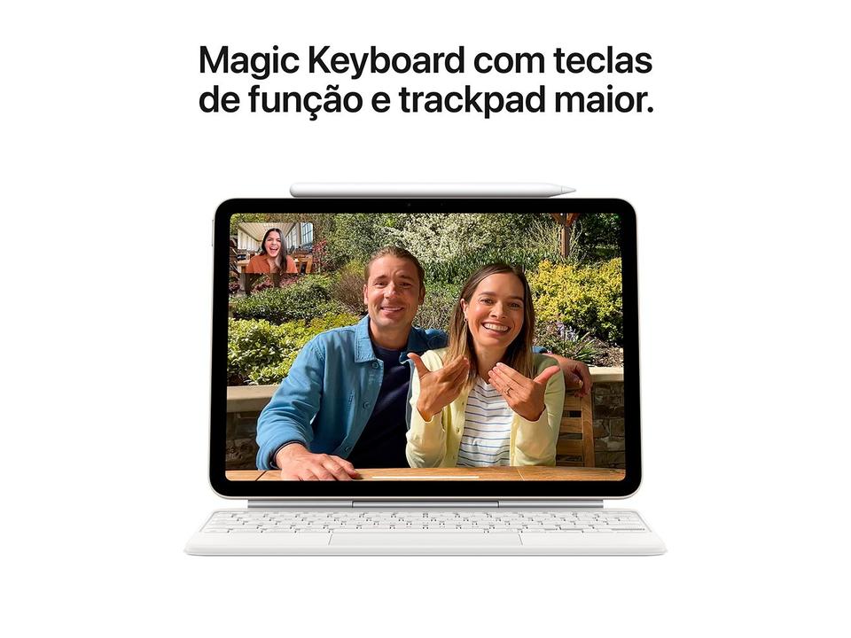 Apple iPad Air de 11" Chip M3 Wi-Fi + Cellular 128GB Cinza Espacial - 6