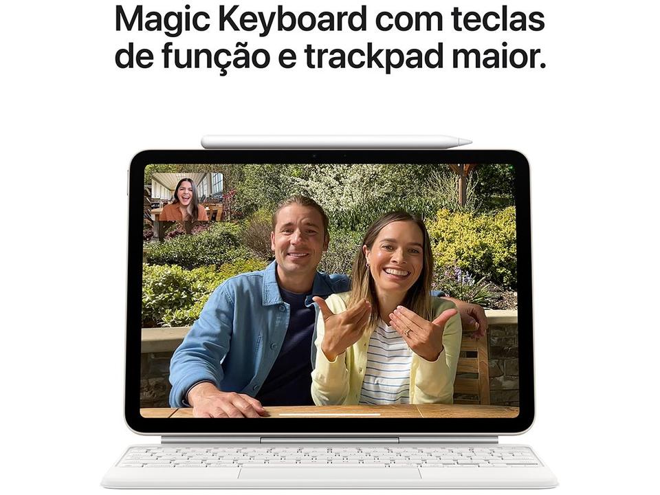 Apple iPad Air de 13" Chip M3 Wi-Fi 256GB Cinza Espacial - 6