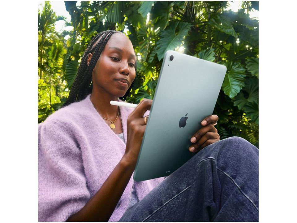 Apple iPad Air de 13" Chip M3 Wi-Fi + Cellular 128GB Cinza Espacial - 7