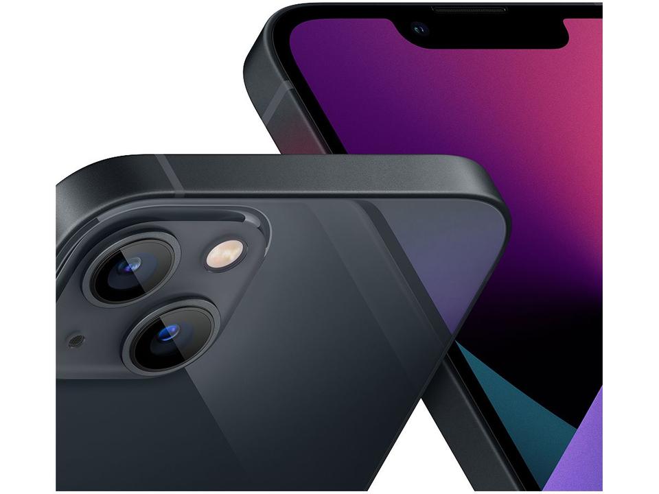 Apple iPhone 13 512GB Meia-noite Tela 6,1” 12MP - 4
