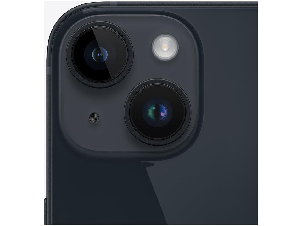 Apple iPhone 14 256GB Meia-noite 6,1” 12M - 3