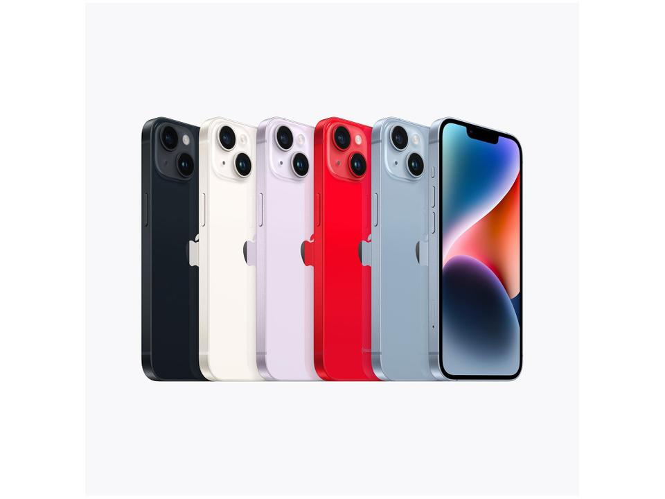 Apple iPhone 14 256GB Meia-noite 6,1” 12M - 5