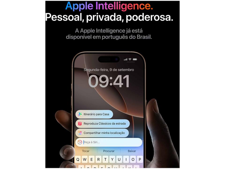 Apple iPhone 16 Pro Max 512GB Titânio Preto 6,9" 48MP iOS 5G - 6