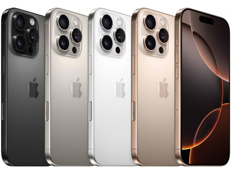 Apple iPhone 16 Pro Max 512GB Titânio Preto 6,9" 48MP iOS 5G - 5