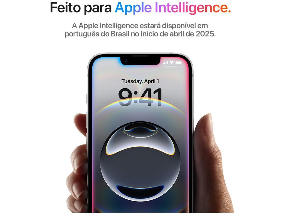 Apple iPhone 16e 128GB Preto 6,1" 48MP iOS 5G - 5