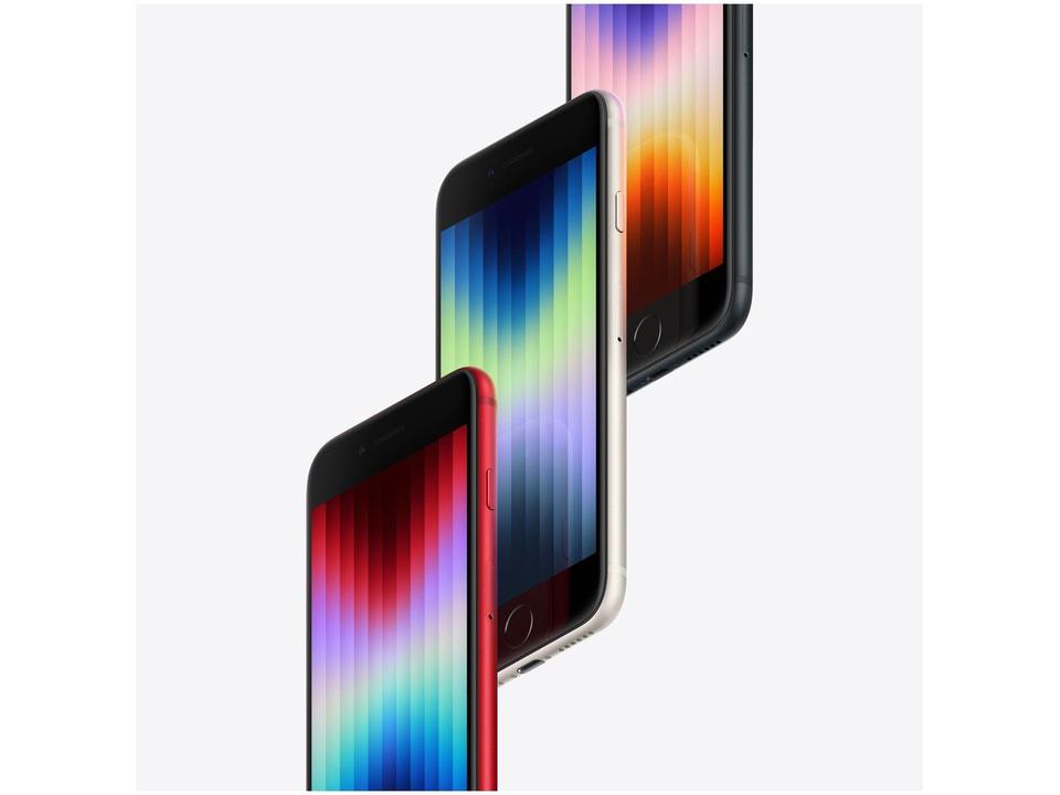 Apple iPhone SE 3ª geração 64GB Meia-noite 4,7 - 4