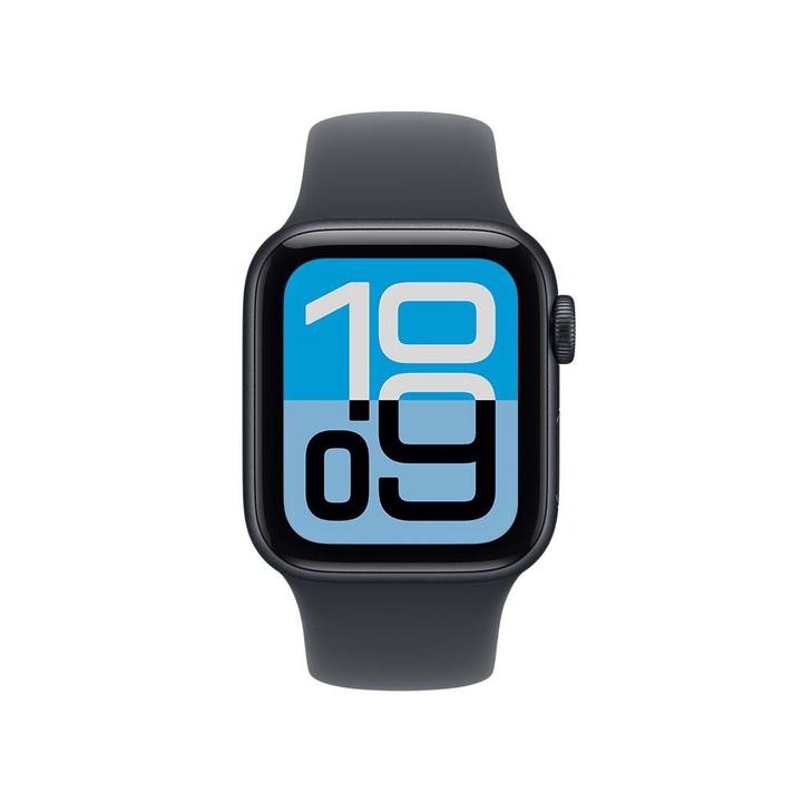 Apple Watch SE 3 GPS Caixa Meia-noite de Alumínio 40mm Pulseira Esportiva Meia-noite P/M - 1