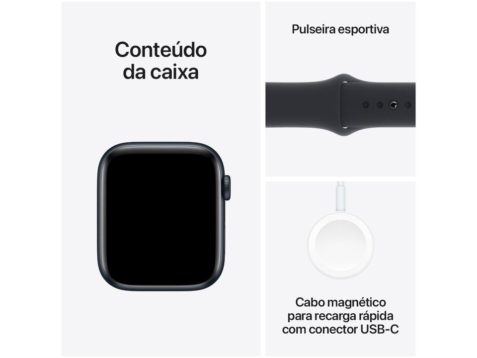 Apple Watch SE GPS + Cellular Caixa Estelar de Alumínio 40mm Pulseira Esportiva Estelar M/G - 7