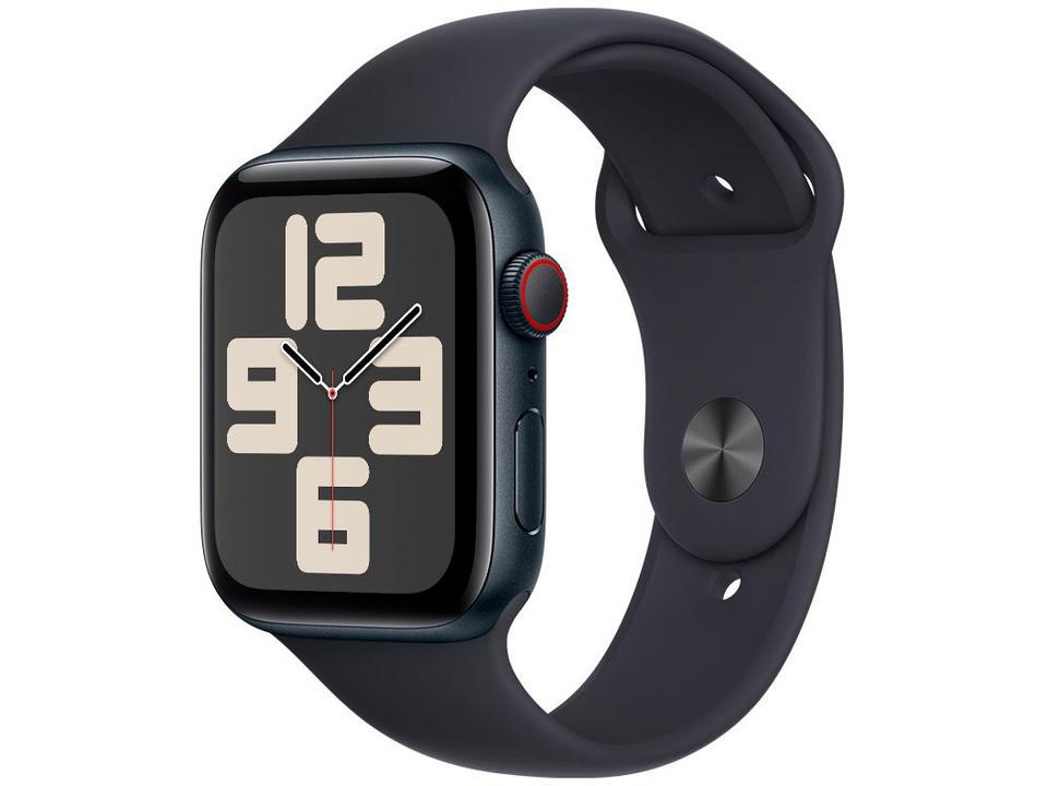 Apple Watch SE GPS + Cellular Caixa Estelar de Alumínio 40mm Pulseira Esportiva Estelar M/G