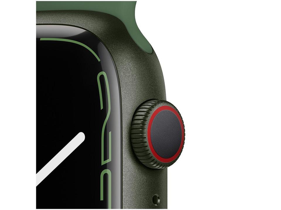 Apple Watch Series 7 45mm GPS + Cellular Verde - 2