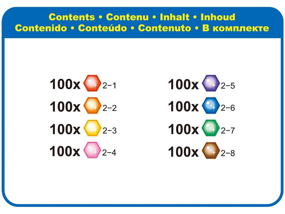 Aquabeads Conjunto Jóias brilhantes 800 Peças - 3