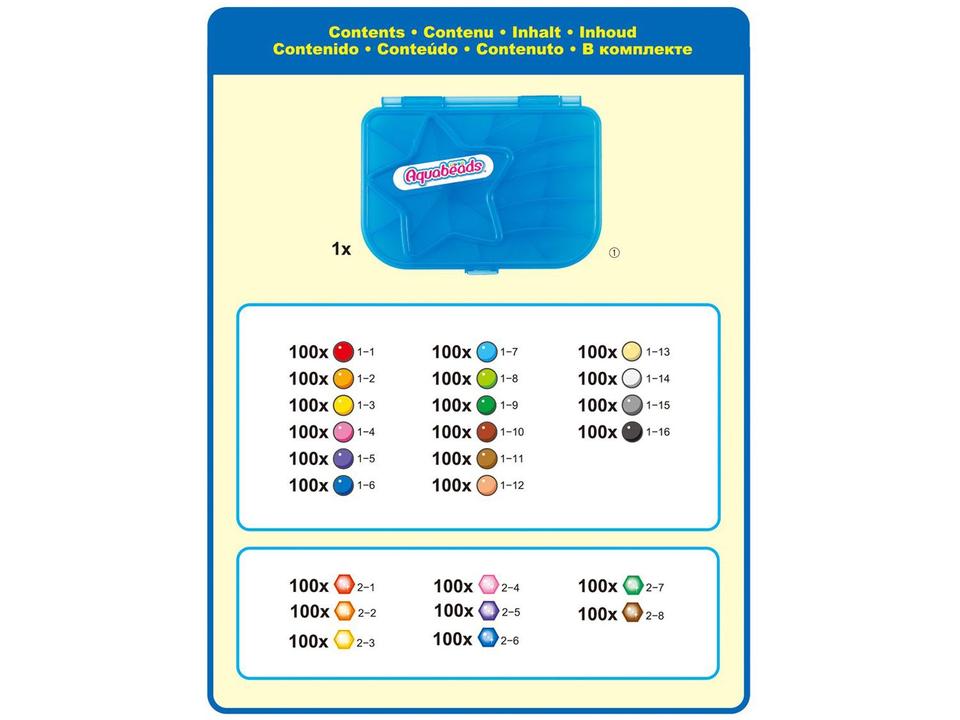 Aquabeads Mega Bead Pack  2400 Peças - 4