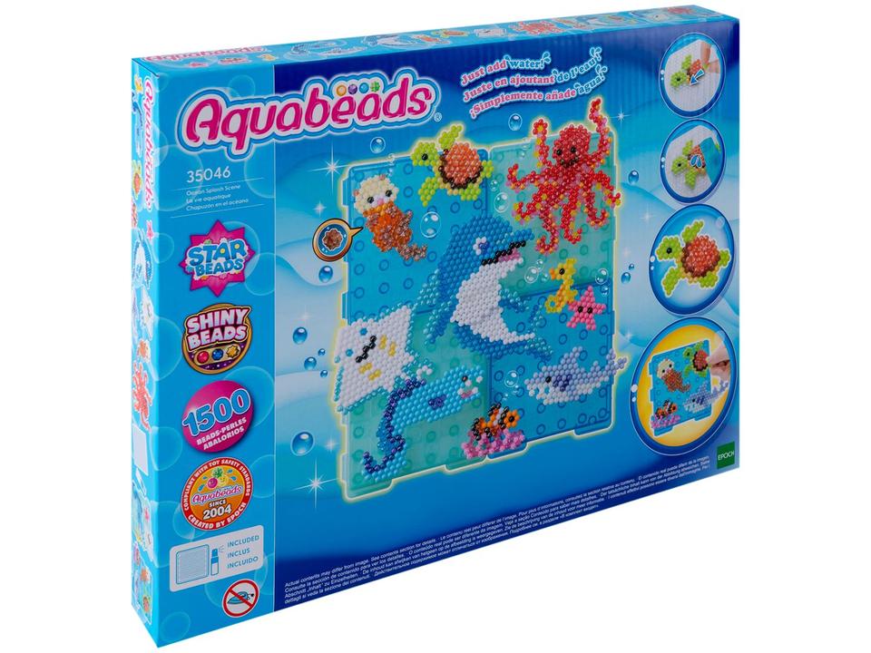 Aquabeads Ocean Splash Scene 1500 Peças - 10