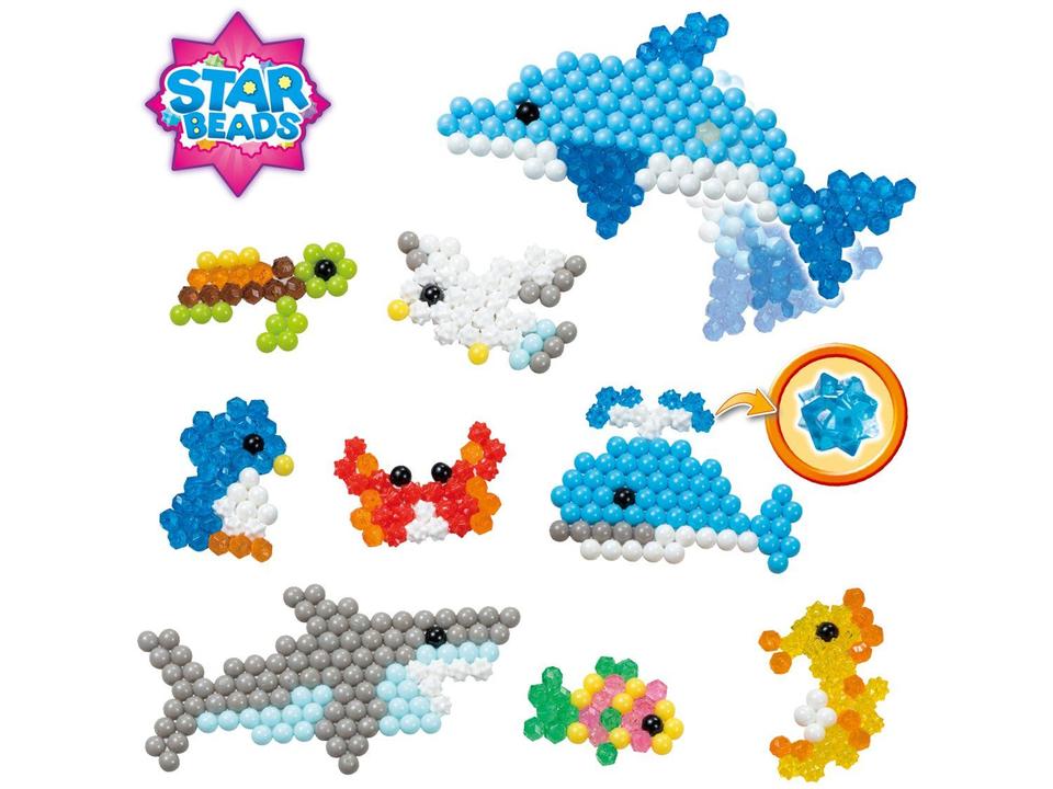 Aquabeads Refil Ocean Life 600 Peças - 1
