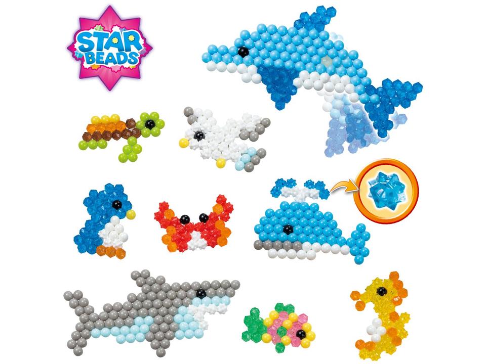 Aquabeads Refil Ocean Life 600 Peças - 1