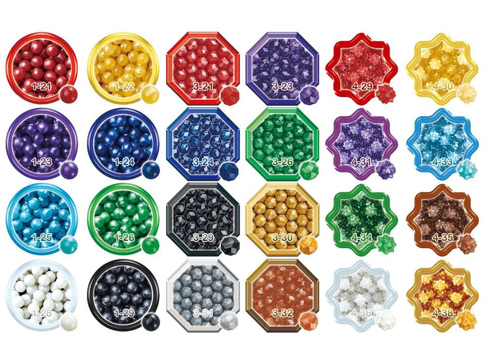 Aquabeads Refil Shiny Bead Pack 2000 Peças - 1