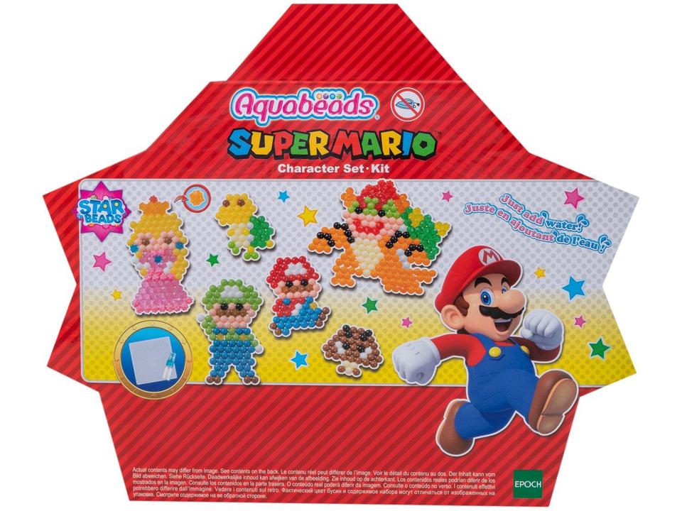 Aquabeads Super Mario Character 690 Peças - 13