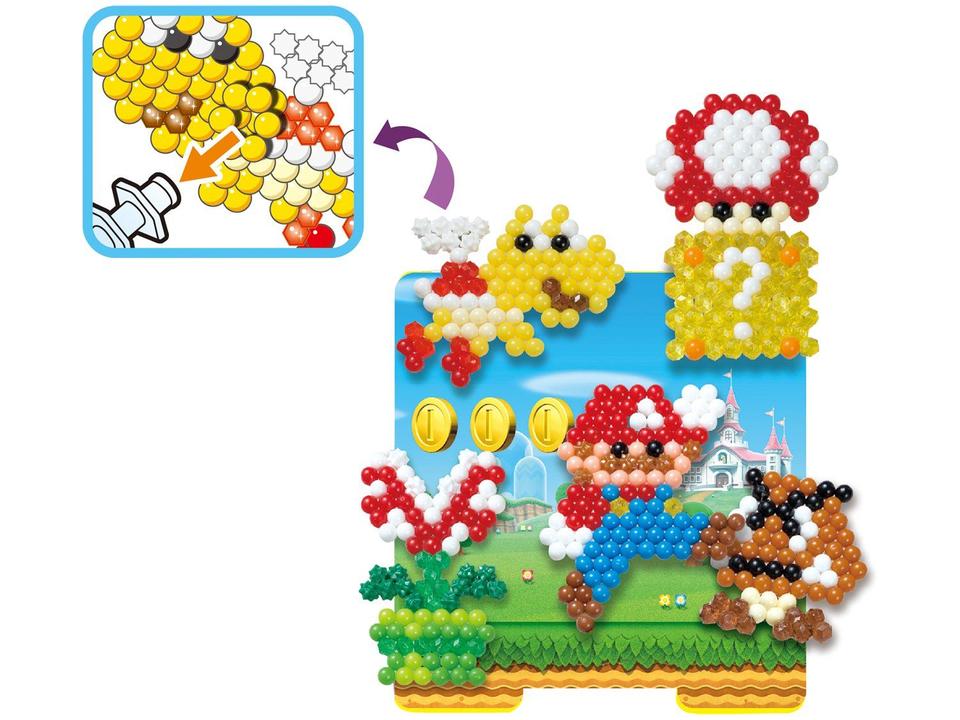 Aquabeads Super Mario Maleta Creation Cube - 4