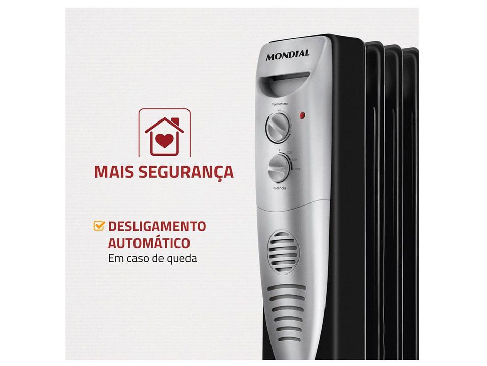 Aquecedor a Óleo Mondial A-06 Portátil - 5
