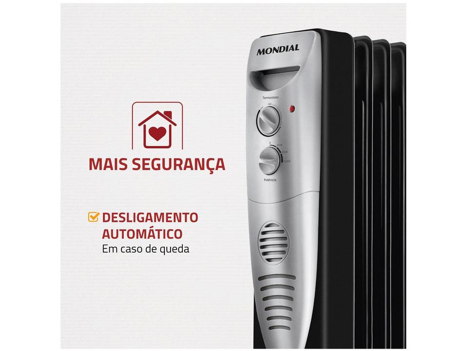 Aquecedor a Óleo Mondial A-06 Portátil - 4