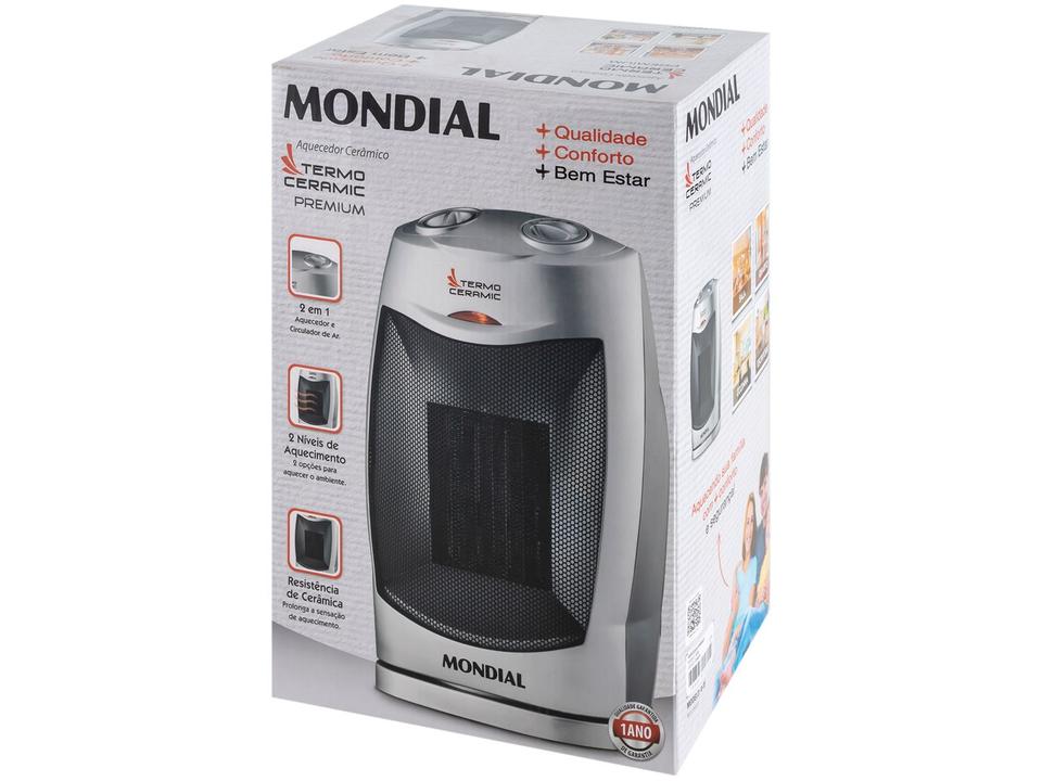 Aquecedor Cerâmico Mondial A-05 Portátil - 12