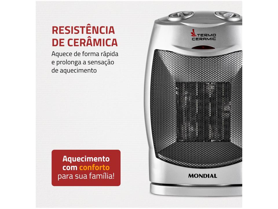Aquecedor Cerâmico Mondial A-05 Portátil - 2