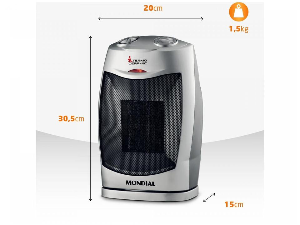 Aquecedor de Cerâmica Mondial - 4