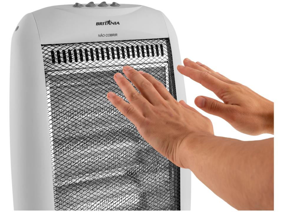 Aquecedor Elétrico Halogênio Britânia Ab1200 - 10