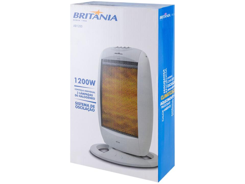 Aquecedor Elétrico Halogênio Britânia Ab1200 - 11