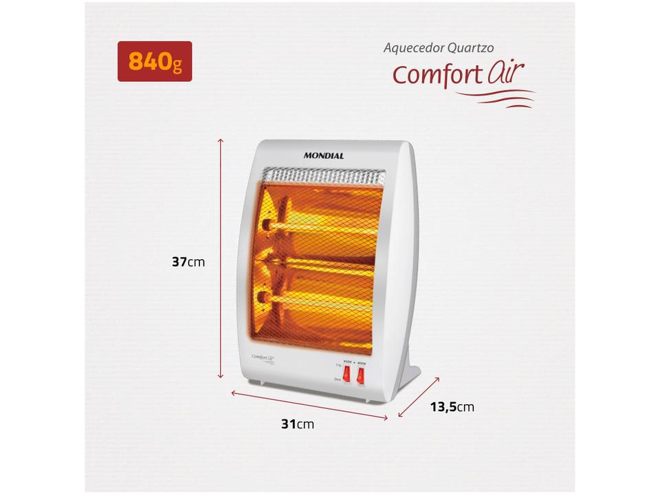 Aquecedor Halógeno Mondial Comfort Air II A-09 - 220 V - 5