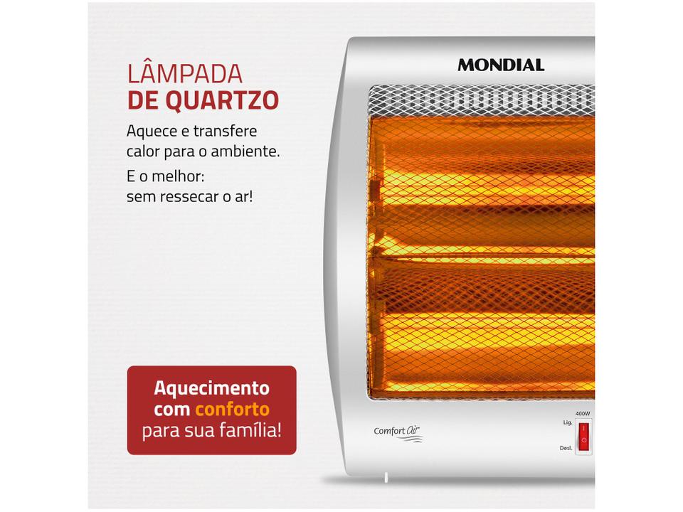 Aquecedor Halógeno Mondial Comfort Air II A-09 - 110 V - 2