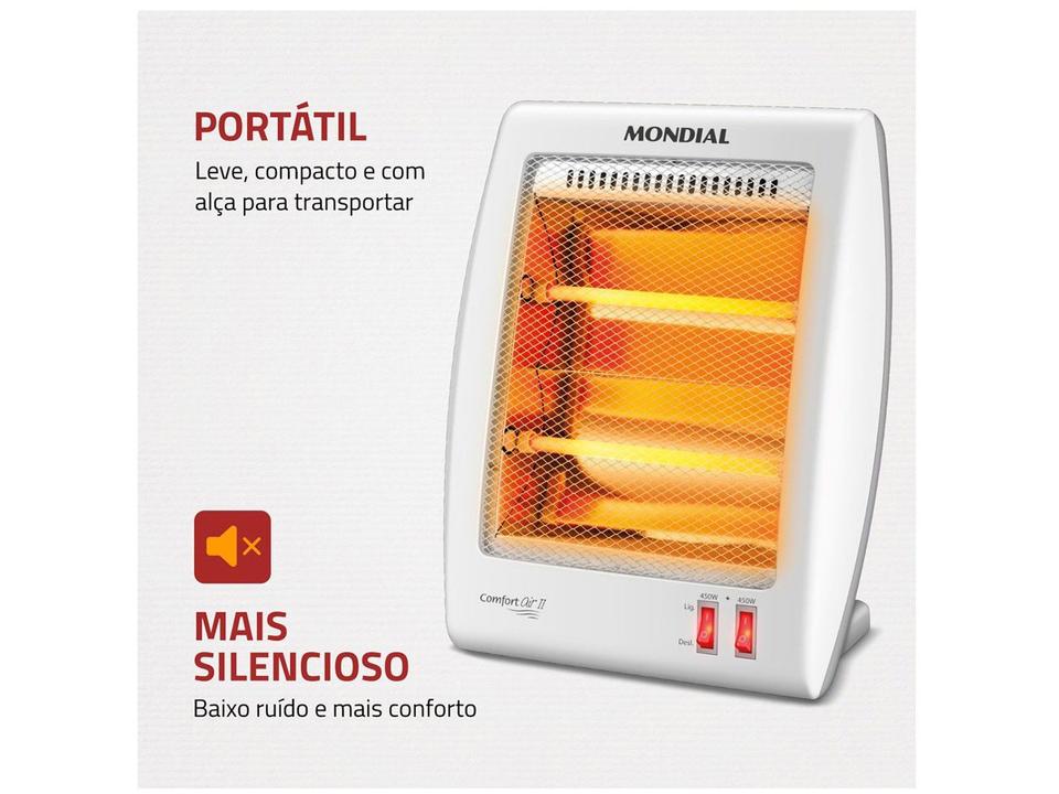 Aquecedor Quartzo Mondial A-15 Portátil - 5