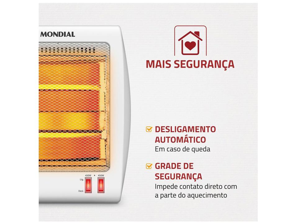 Aquecedor Quartzo Mondial A-15 Portátil - 4