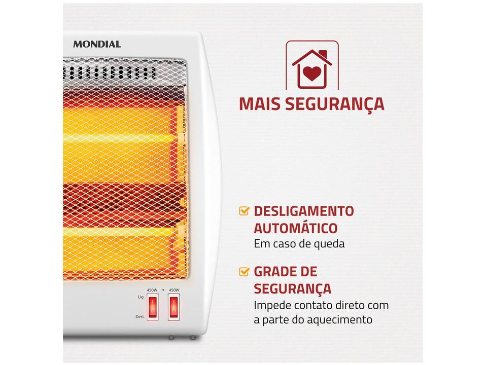 Aquecedor Quartzo Mondial Comfort Air III A-16 Portátil - 5