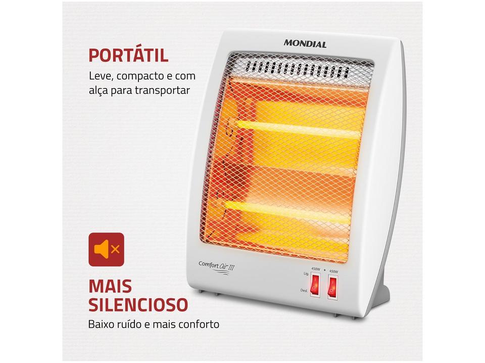 Aquecedor Quartzo Mondial Comfort Air III A-16 Portátil - 4