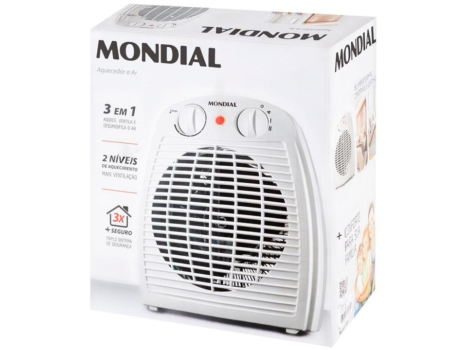 Aquecedor Termoventilador Mondial A-08 Portátil - 11